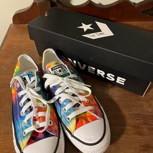 Converse  Colorful Tie-Dye Sneakers